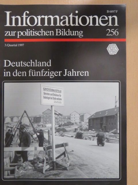 Axel Schildt - Informationen zur politischen Bildung 256 [antikvár]