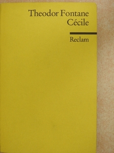 Theodor Fontane - Cécile [antikvár]