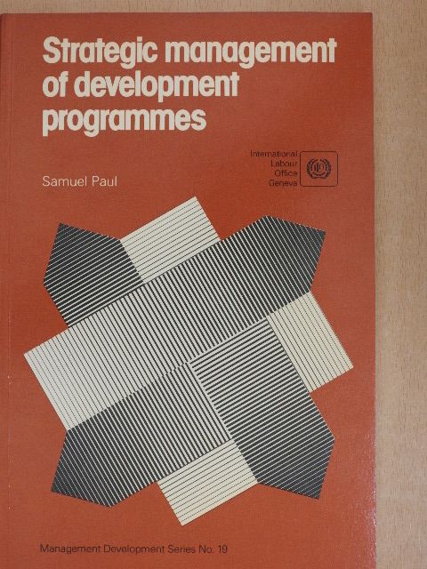 Samuel Paul - Strategic management of development programmes [antikvár]