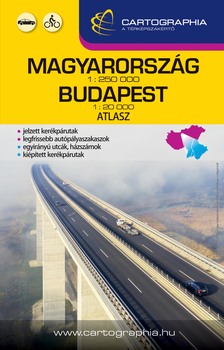 Cartographia Kft. - Magyarország+Budapest kombi atlasz
