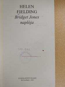 Helen Fielding - Bridget Jones naplója [antikvár]