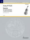 HALFFTER, PEDRO - SONATE. DER TOD DES DON QUIXHOTE FÜR VIOLONCELLO SOLO
