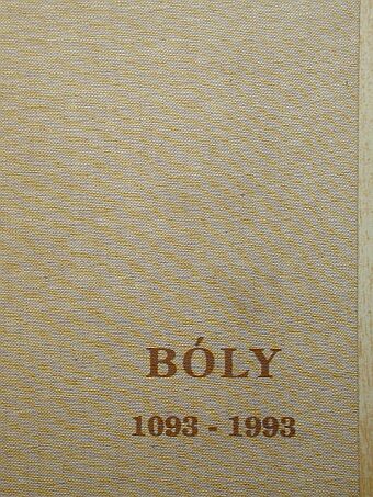 Bősz József - BÓLY 1093-1993 [antikvár]