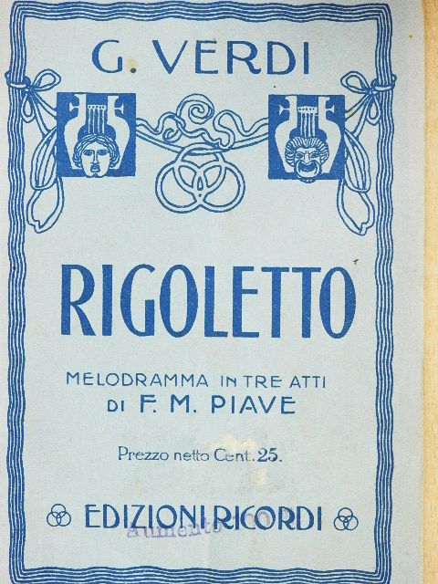 F. M. Piave - Rigoletto [antikvár]