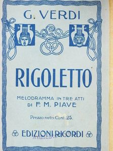 F. M. Piave - Rigoletto [antikvár]
