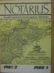 Antosa Leskovec - Nótárius 1987/2., 1988/1. [antikvár]