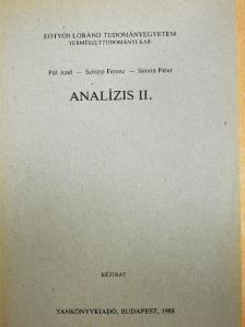 Pál Jenő - Analízis II. [antikvár]