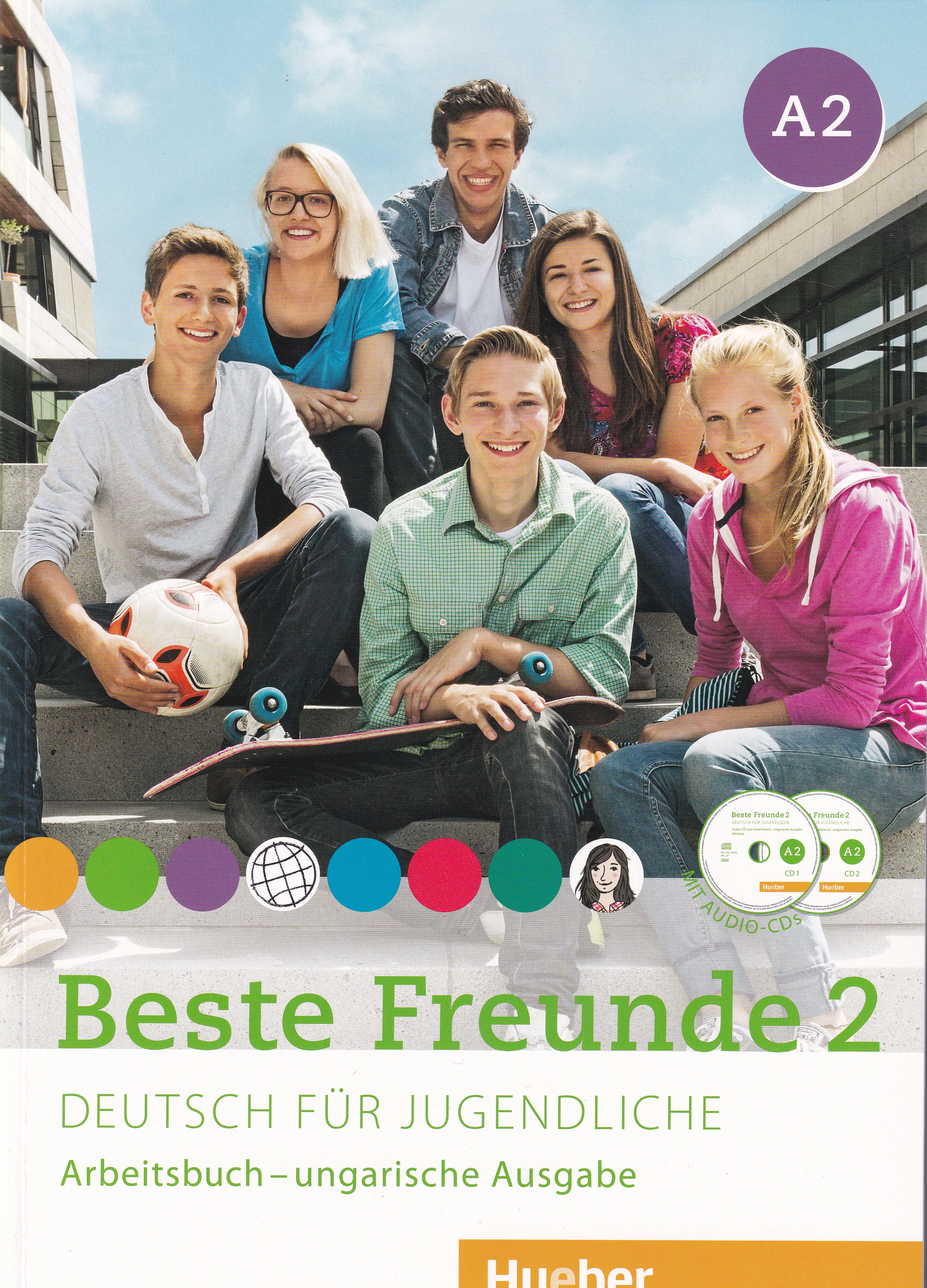 BESTE FREUNDE 2.  A2 ARBEITSBUCH+CD UNGARISCHE AUSGABE