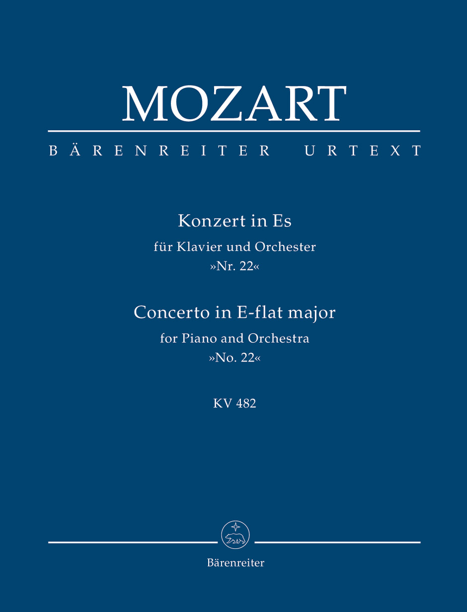 MOZART, W,A, - KONZERT IN ES FÜR KLAVIER UND ORCHESTER "NR.22" TASCHENPARTITUR