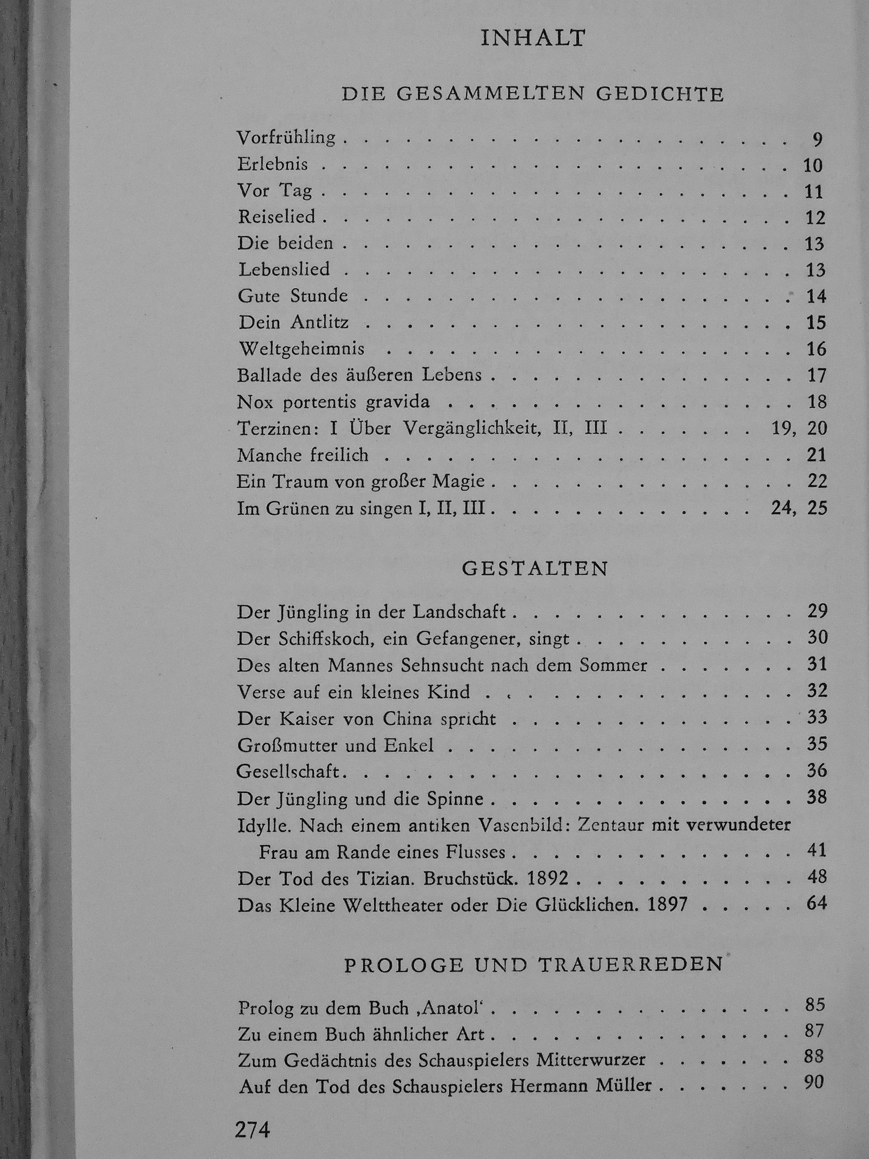 Hugo von Hofmannsthal - Die Gedichte und Kleinen Dramen [antikvár]
