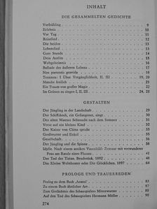 Hugo von Hofmannsthal - Die Gedichte und Kleinen Dramen [antikvár]