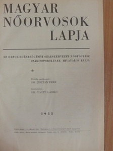 Magyar Nőorvosok Lapja 1955. január-december [antikvár]