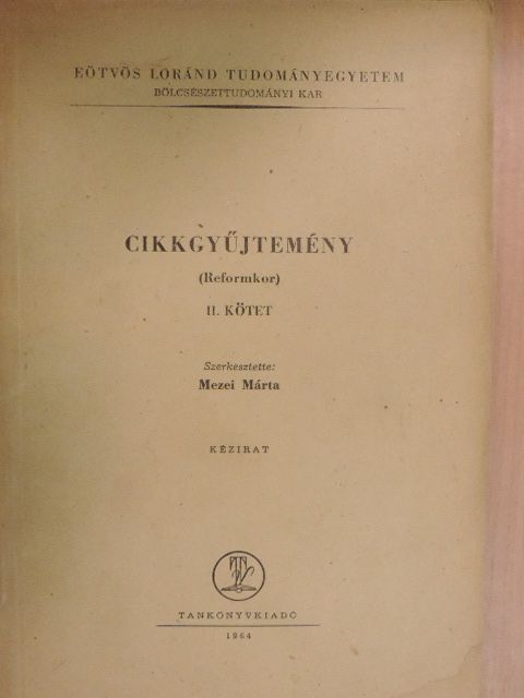 Babits Mihály - Cikkgyűjtemény II. [antikvár]