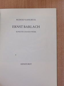 Rudolf Gahlbeck - Ernst Barlach [antikvár]