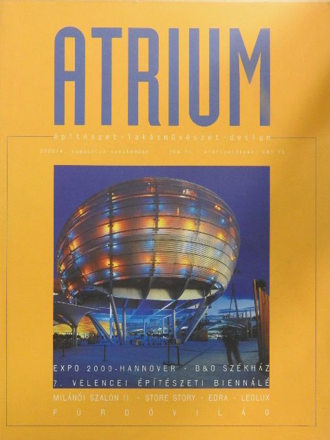 Halasi Rita - Atrium 2000. augusztus-szeptember [antikvár]