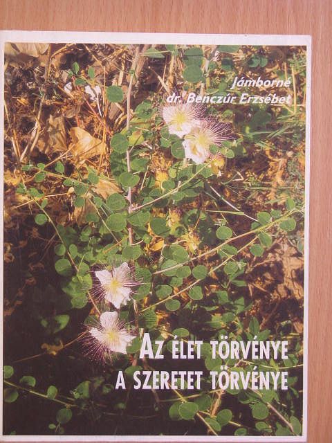 Jámborné dr. Benczúr Erzsébet - Az élet törvénye a szeretet törvénye [antikvár]