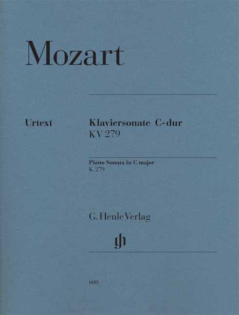 MOZART, W,A, - KLAVIERSONATE C-DUR KV 279 URTEXT (HERTTRICH/THEOPOLD)