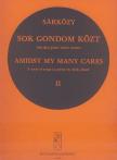 SÁRKÖZY ISTVÁN - SOK GONDOM KÖZT,DALCIKLUS JÓZSEF ATTILA VERSEIRE II.(COMPOSER`S MANUSCRIPT)