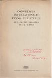 Szomjas Schiffert György - Congressus Internationalis Fenno-ugristarum Budapestini habitus 20-24. IX. 1960 (dedikált) [antikvár]
