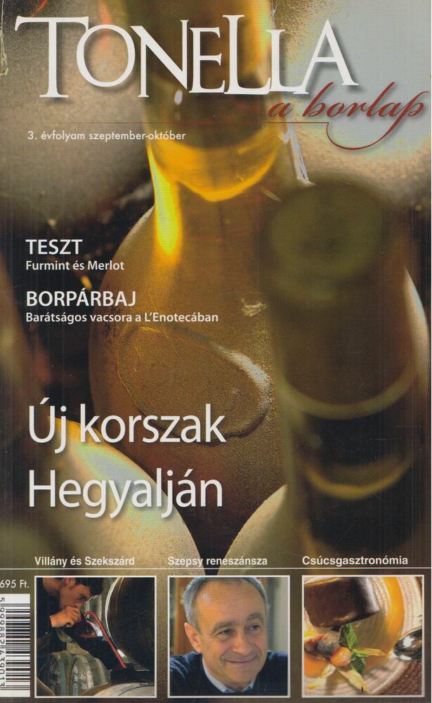 Kovács András István - Tonella a borlap [antikvár]