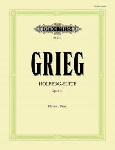 GRIEG - HOLBERG SUITE FOR PIANO OP.40