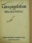 Herczeg Ferenc - Tűz a pusztában [antikvár]