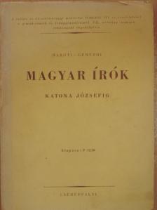 Baróti Dezső - Magyar írók Katona Józsefig [antikvár]