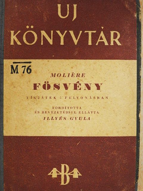 Moliére - Fösvény [antikvár]