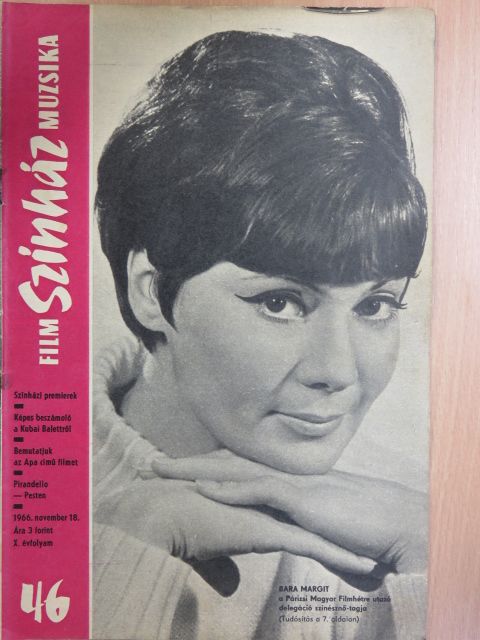 Berkes Erzsébet - Film-Színház-Muzsika 1966. november 18. [antikvár]