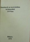 Dr. Gellért Tibor - Események az encsi járásban és környékén 1919-ben (minikönyv) (számozott) [antikvár]