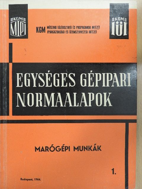 Molnár János - Marógépi munkák [antikvár]