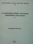Az esztergomi érseki tartomány térképeinek katalógusa 4. [antikvár]