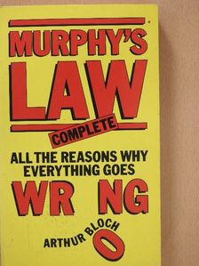Arthur Bloch - Murphy's Law Complete [antikvár]