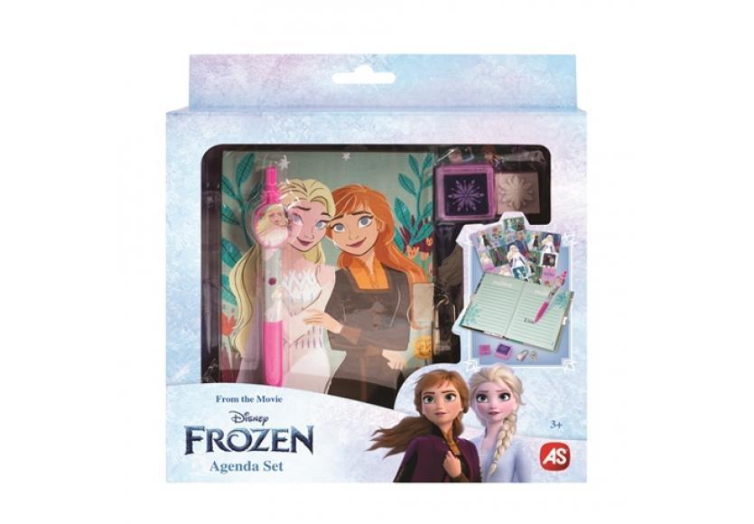 1027-64235-00-2 - Napló-Frozen lakattal+toll+nyomda Elza és Anna