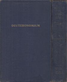 Dr. Hertz J. H. - Mózes öt könyve és a haftárák V. kötete: Deuteronomium [antikvár]