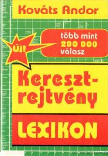 Kováts Andor - Keresztrejtvény lexikon 2. [antikvár]