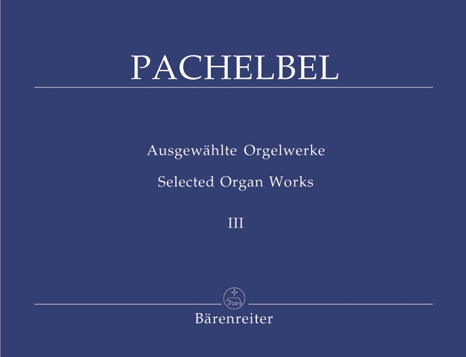 PACHELBEL - AUSGEWAEHLTE ORGELWERKE BAND III (KARL MATTHAEI) ANTIKVÁR PÉLDÁNY