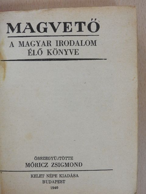 Ady Endre - Magvető [antikvár]