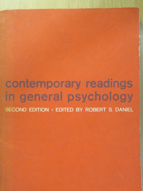 Anne Roe - Contemporary Readings in General Psychology [antikvár]