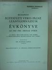 Dr. Haitsch Ilona - A Budapesti Egyesületi Veres Pálné Leánygimnázium évkönyve az 1942-1943. iskolai évről [antikvár]