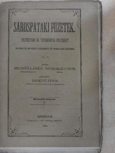 Baló Benjámin - Sárospataki Füzetek 1858. október 9. [antikvár]