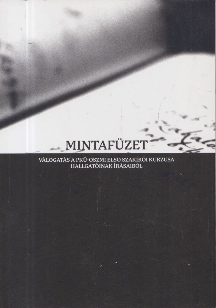 Mintafüzet [antikvár]
