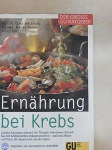 Dr. med. Marika Weiger - Ernährung bei Krebs [antikvár]