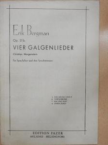 Christian Morgenstern - Vier Galgenlieder [antikvár]