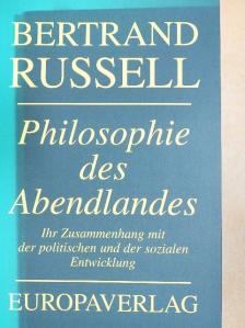 Bertrand Russell - Philosophie des Abendlandes [antikvár]