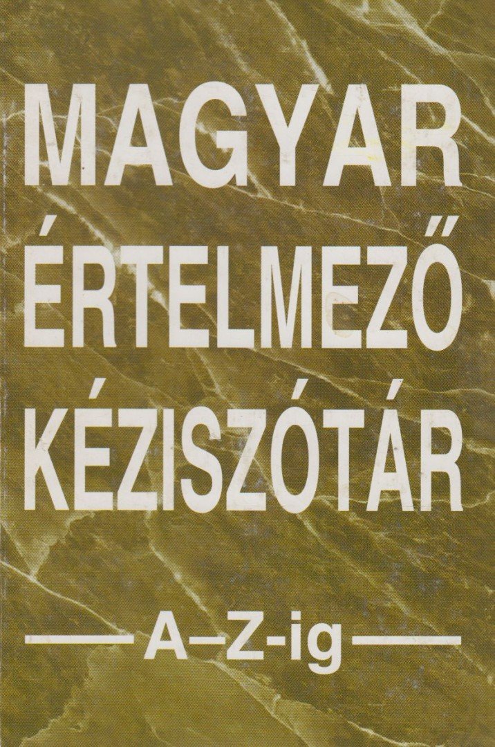 Tótfalusi István - Magyar értelmező kéziszótár [antikvár]