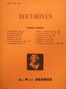 Ludwig van Beethoven - Piano Pieces [antikvár]