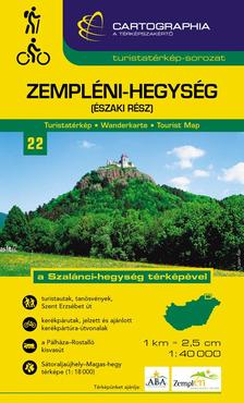 Cartographia Kiadó - Zempléni-hegység (északi rész) turistatérkép 1:40000 - "SC"