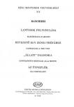 BANCHIERI - RÉGIS MESTEREK VEGYESKARAI (LUKIN) XX. BANCHIERI