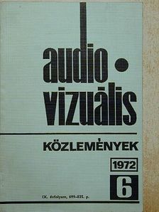 Audio-vizuális technikai és módszertani közlemények 1972/6. [antikvár]